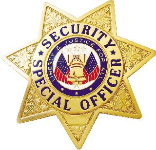 Security Special Officer Badge