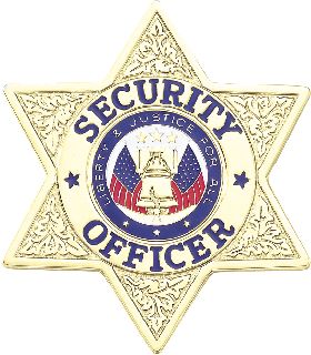 A-7317 Security Officer Badge